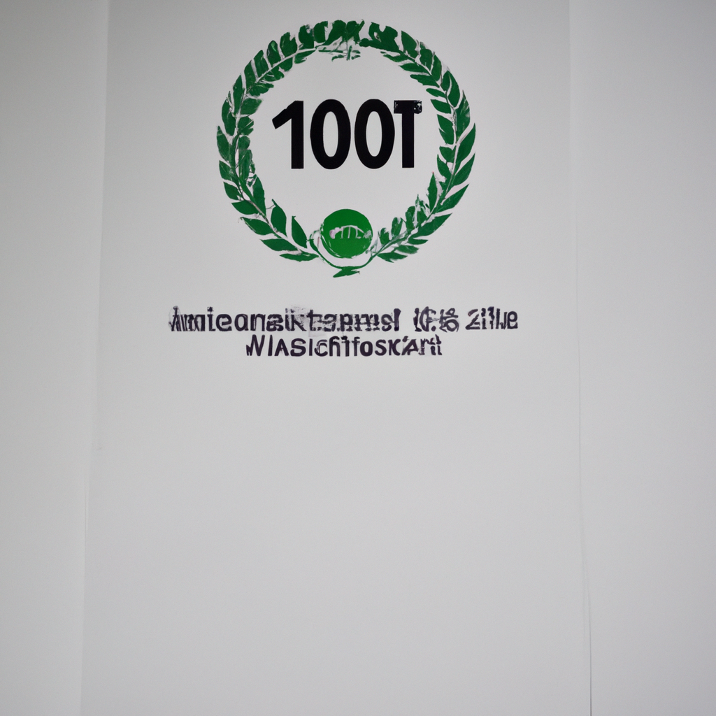 Certifikát ISO 14001 Environmental
